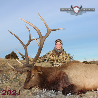 Hunter with his Trophy Bull